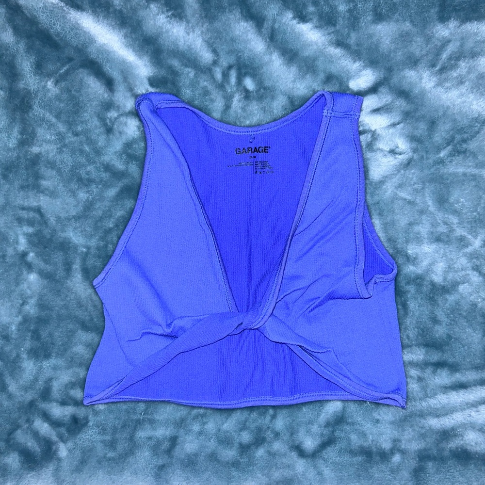 Garage // Crop Twist Tank Top